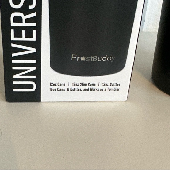 Frost Buddy​ Universal Buddy Stainless Steel Insulated Can Cooler Gray Box READ - Picture 3 of 7